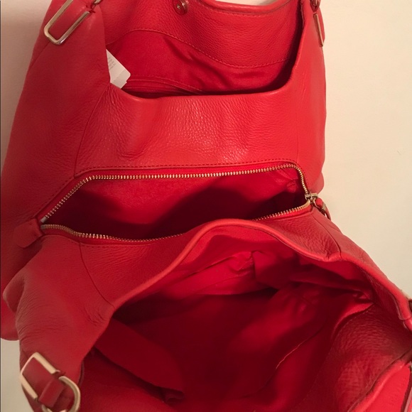 COACH PHOEBE HOBO BAG, HOT ORANGE - Picture 4 of 15